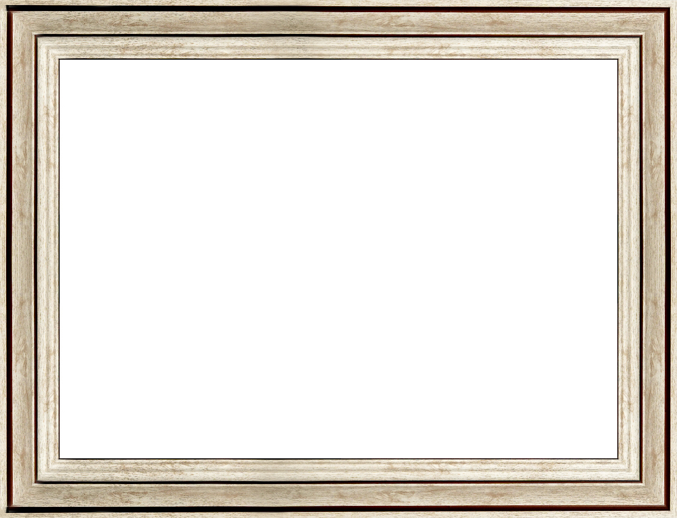 Khung mẫu SHI39 Vân gỗ trắng kẻ nâu bản 6cm