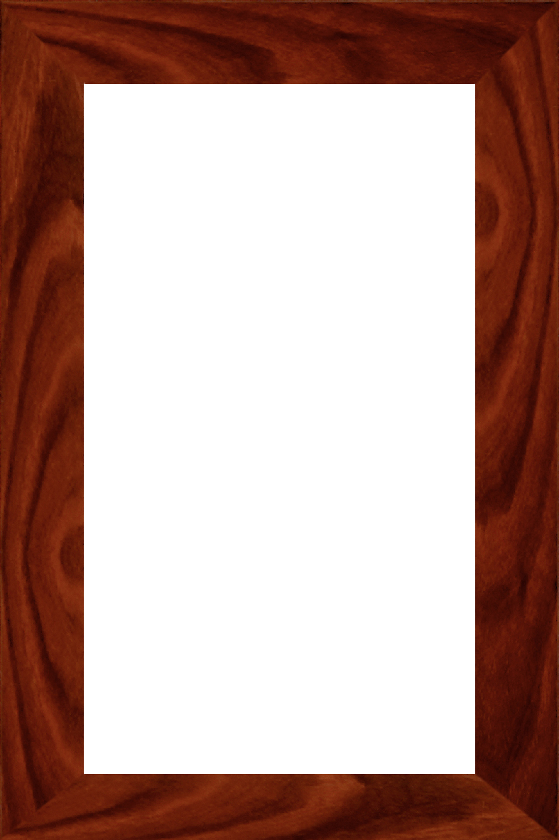 Khung mẫu SHI29 vân gỗ đậm bản 3cm
